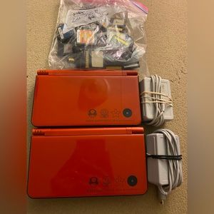 selling my 2 dsi for 350,chargers & 42 games.i paid abt 150 each & 10-20 a game.